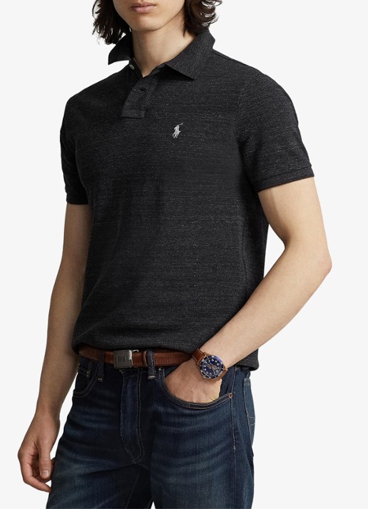 Ralph Lauren Slim fit overhemd met logo - detail 5 plaid / dark blue - blauw