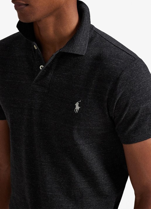 Ralph Lauren Slim fit overhemd met logo - detail 6 plaid / dark blue - blauw