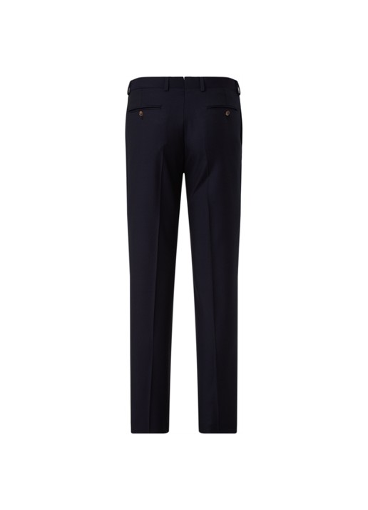 Ralph Lauren Slim fit pantalon met persplooi - achterkant classic navy