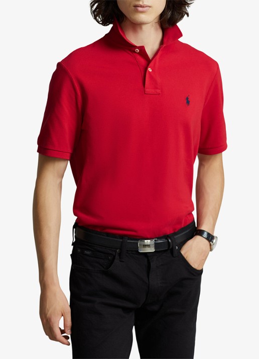 Ralph Lauren Slim fit polo met logoborduring