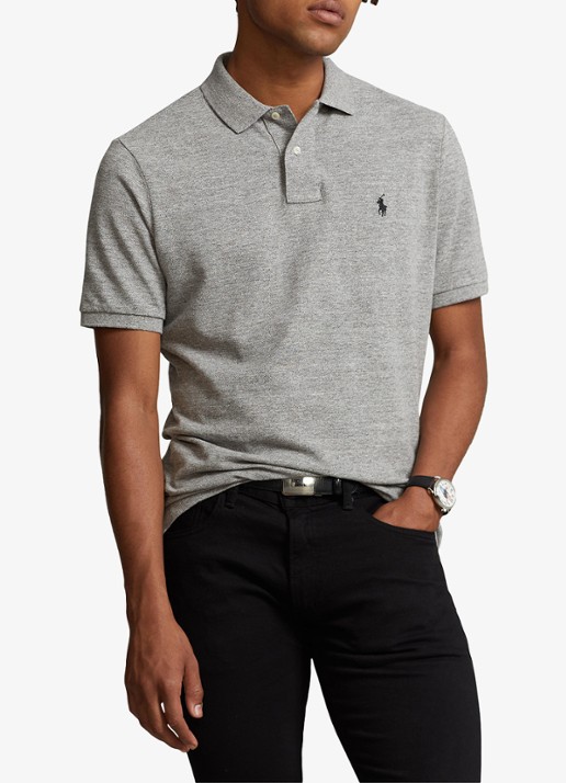 Ralph Lauren Slim fit polo met logoborduring