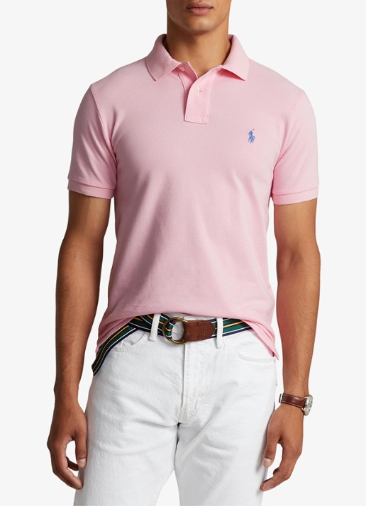Ralph Lauren Slim fit polo van piqué katoen