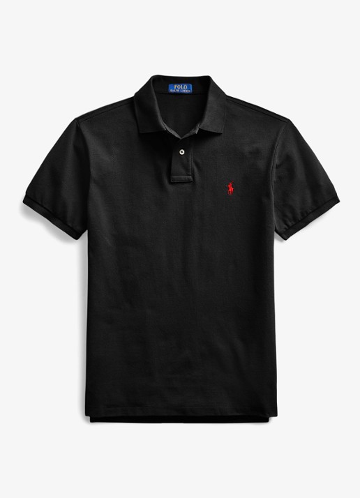 Ralph Lauren Slim fit polo van piqué katoen