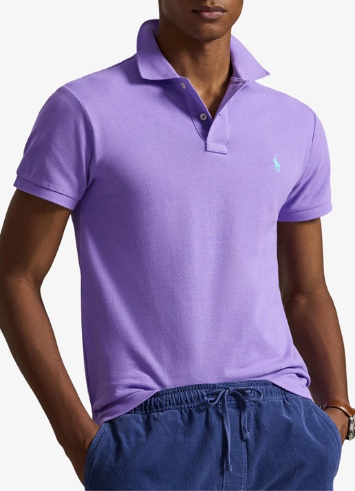 Ralph Lauren Slim fit polo van piqué katoen
