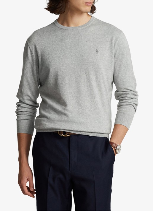 Ralph Lauren Slim fit pullover van katoen