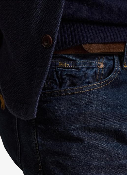 Ralph Lauren Slim leg jeans met donkere wassing - detail 5 narrows / indigo