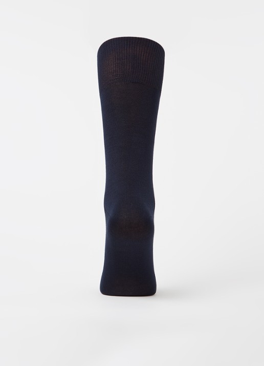 Ralph Lauren Sokken met logoborduring 3-pack - voorkant 2 donkerblauw