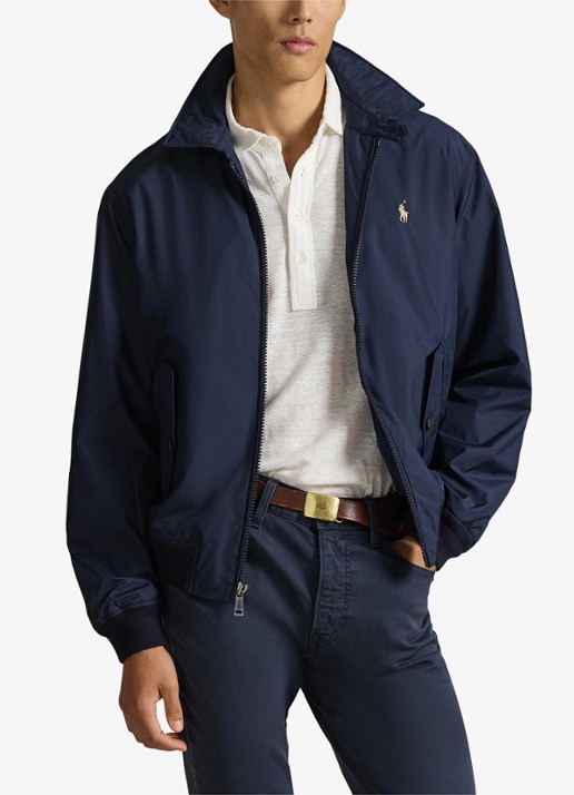 Ralph Lauren Southland jack met klepzakken en logoborduring