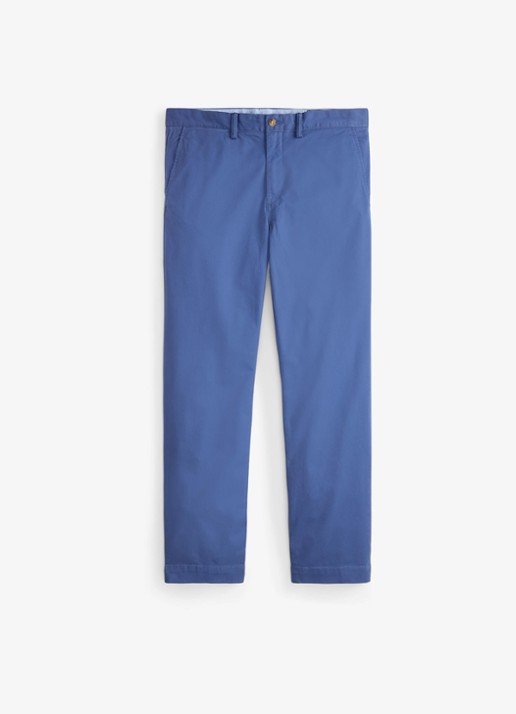 Ralph Lauren Straight fit chino met steekzakken - voorkant 4 old royal / blauw