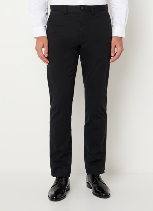 Ralph Lauren Straight fit gewassen chino met stretch