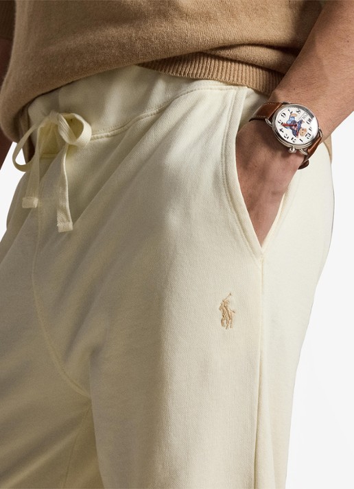 Ralph Lauren Straight fit joggingbroek met steekzakken - detail 5 clubhouse cream-2ygb
