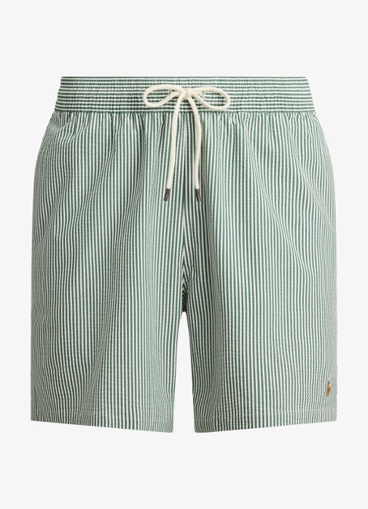 Ralph Lauren Straight fit korte chino met stretch - voorkant 6 nautical ink / blauw