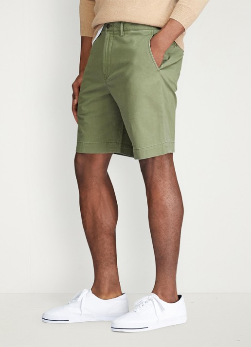 Ralph Lauren Straight fit korte chino met stretch - detail 5 garden trail-30z6