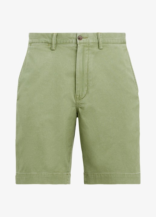 Ralph Lauren Straight fit korte chino met stretch - voorkant 2 garden trail-30z6