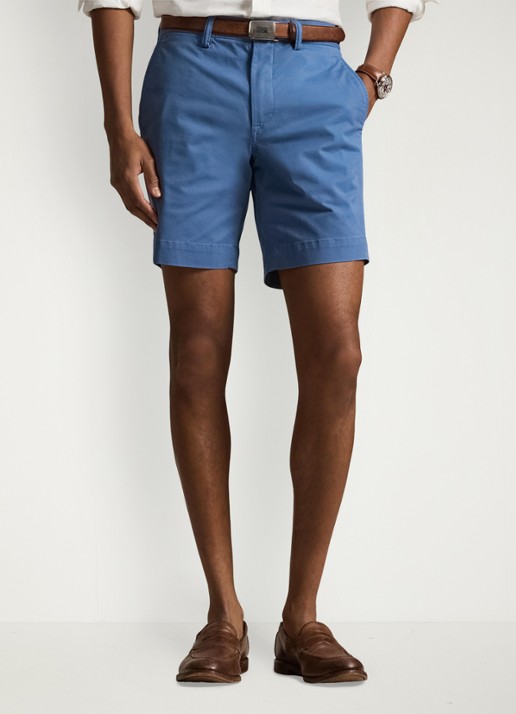 Ralph Lauren Straight fit korte chino met stretch