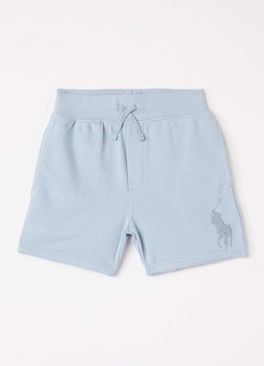 Ralph Lauren Straight fit korte jogginbroek met logoborduring