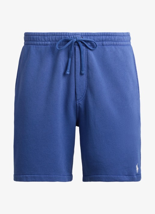 Ralph Lauren Straight fit korte joggingbroek met steekzakken - voorkant 4 modern royal-34yb