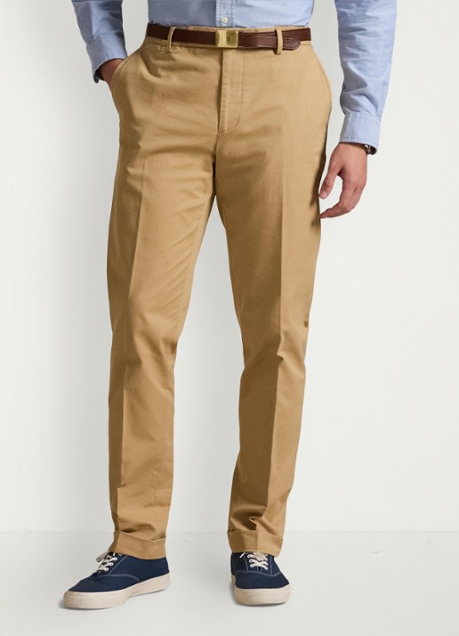 Ralph Lauren Straight fit pantalon met steekzakken