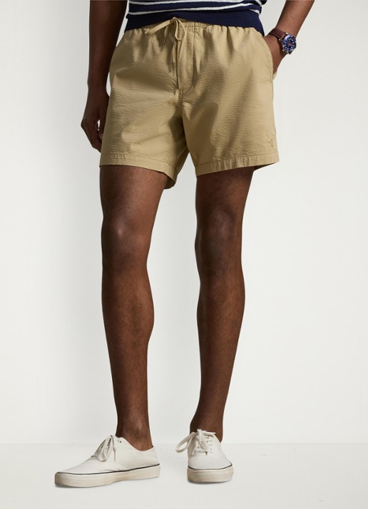 Ralph Lauren Straight fit short met steekzakken