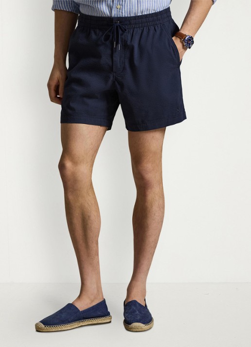 Ralph Lauren Straight fit short met steekzakken