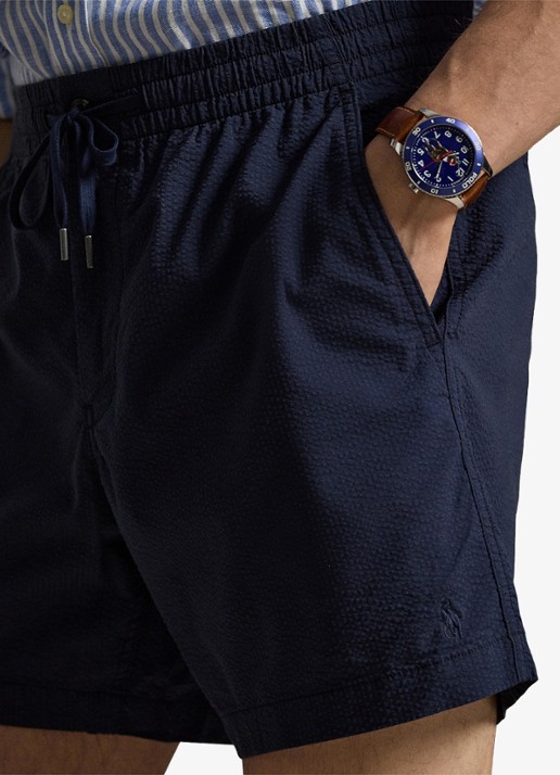 Ralph Lauren Straight fit short met steekzakken - detail 2 newport navy/navy