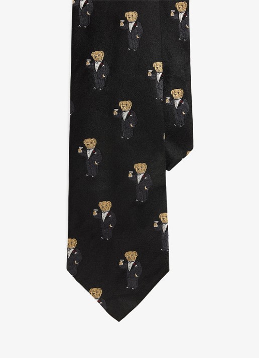 Ralph Lauren Stropdas van zijde met print