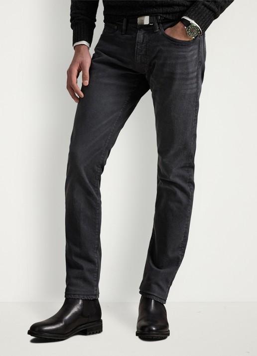 Ralph Lauren Sullivan slim fit jeans met gekleurde wassing