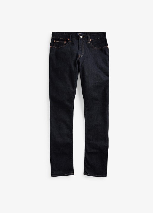 Ralph Lauren Sullivan slim fit jeans met stretch - voorkant 5 indigo