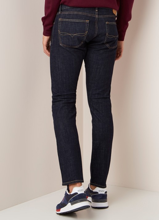 Ralph Lauren Sullivan slim fit jeans met stretch - achterkant 9 indigo