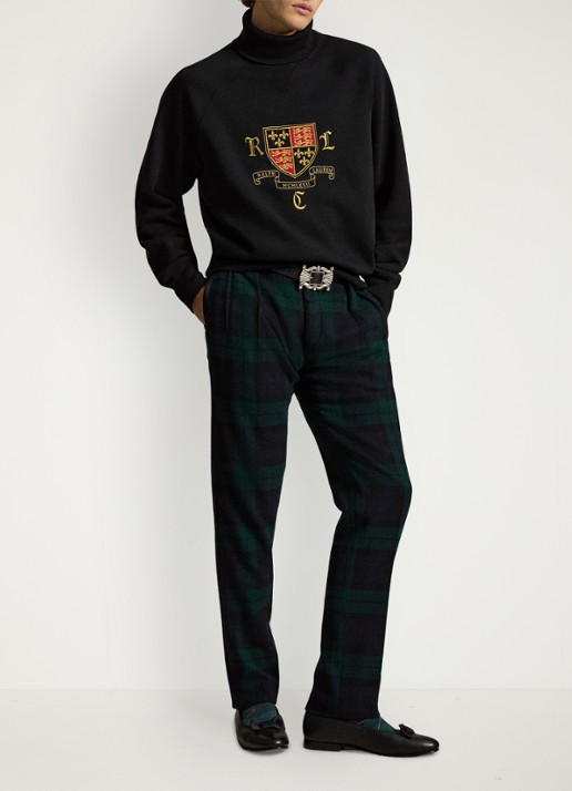 Ralph Lauren Sweater met col en logoprint
