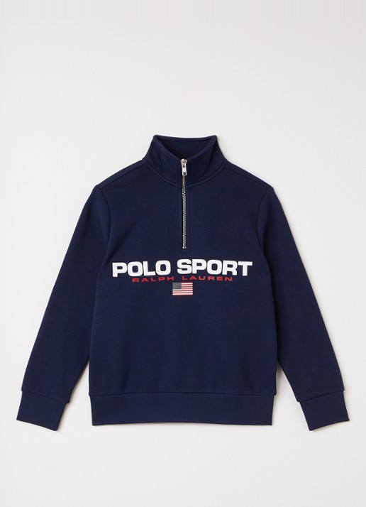 Ralph Lauren Sweater met halve rits