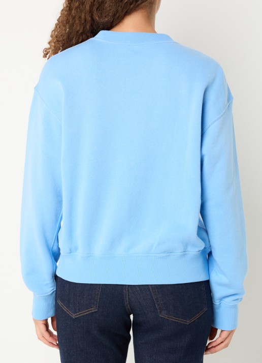 Ralph Lauren Sweater met logoborduring - achterkant 3 lichtblauw