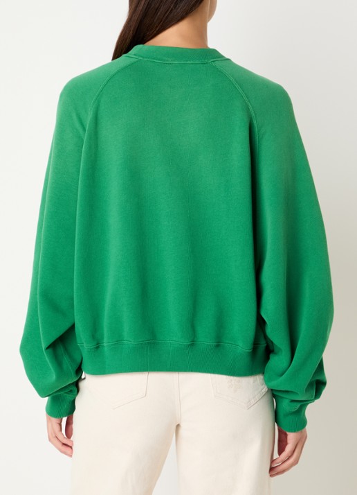 Ralph Lauren Sweater met logoborduring - achterkant 4 groen