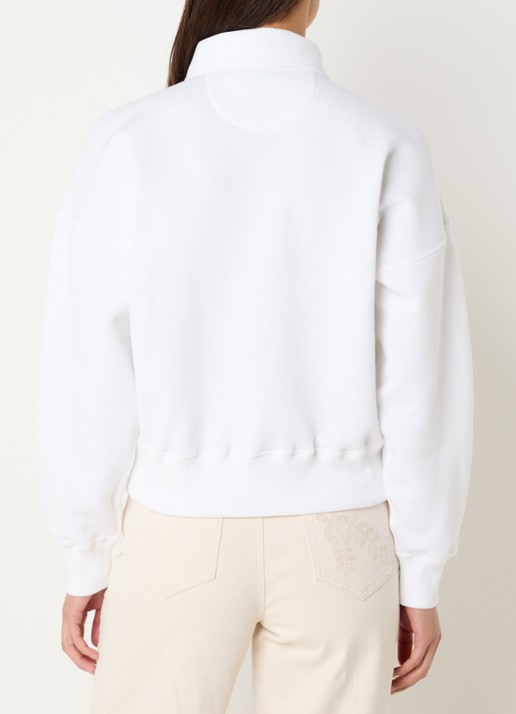 Ralph Lauren Sweater met logoborduring - achterkant wit