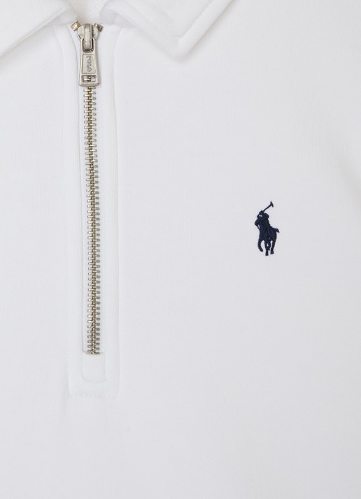 Ralph Lauren Sweater met logoborduring - detail 3 wit