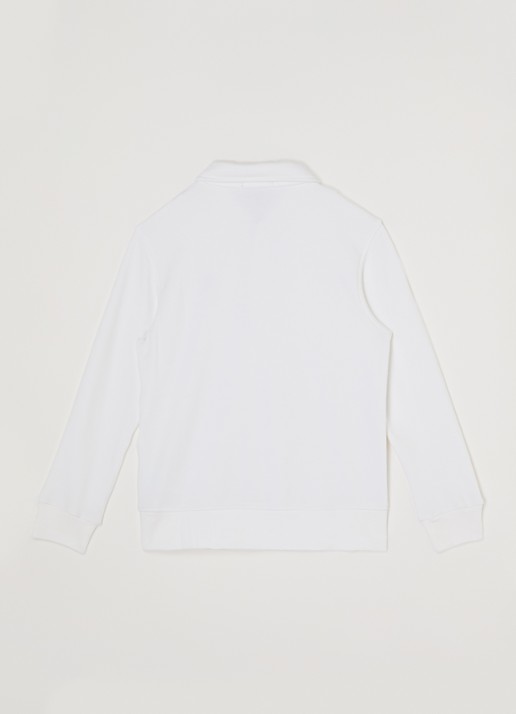Ralph Lauren Sweater met logoborduring - voorkant 2 wit