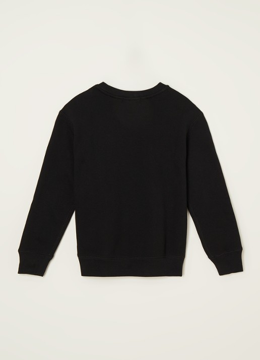 Ralph Lauren Sweater met logoborduring - voorkant 2 zwart