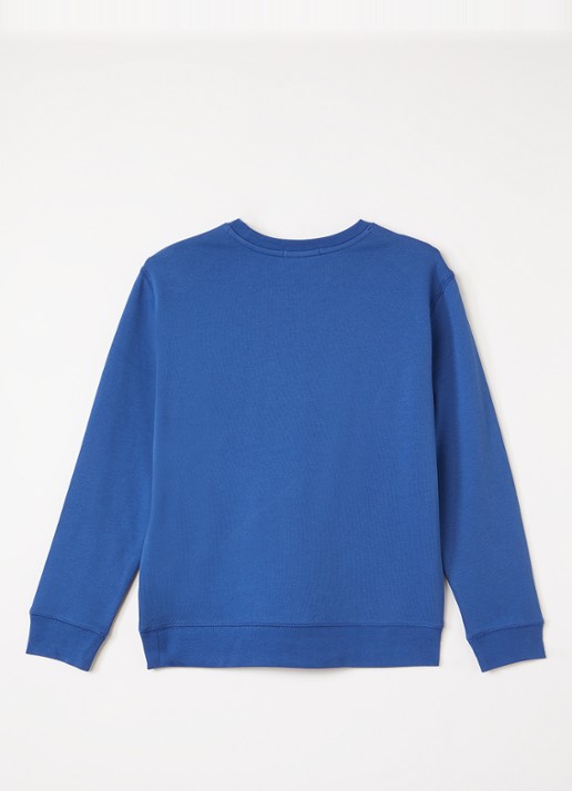 Ralph Lauren Sweater met logoborduring - voorkant 2 blauw