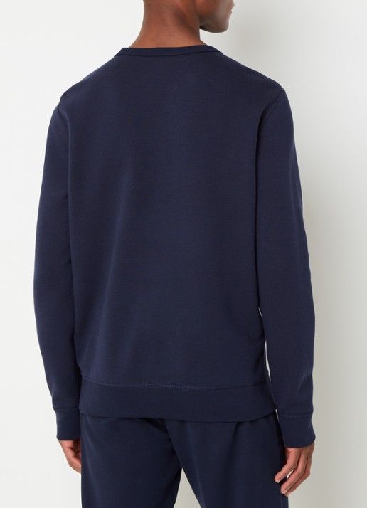 Ralph Lauren Sweater met logoborduring - achterkant 6 aviator navy