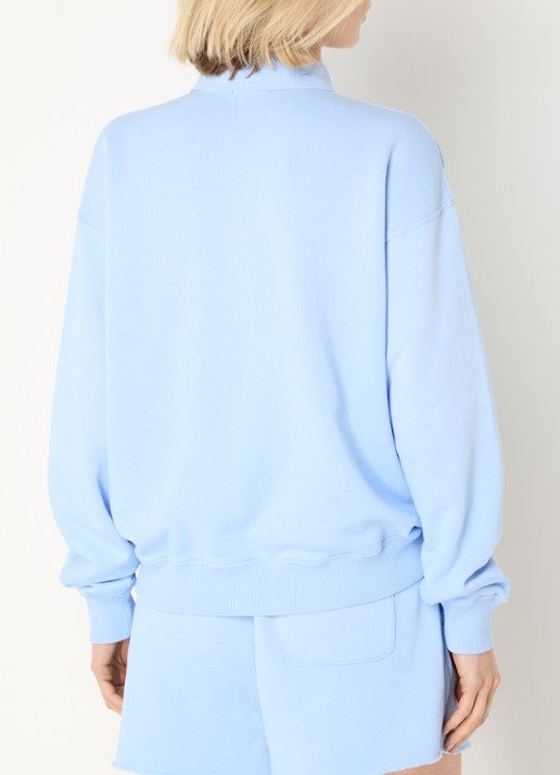 Ralph Lauren Sweater met logoprint - achterkant lichtblauw