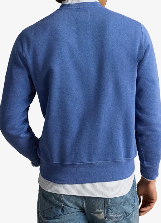 Ralph Lauren Sweater met logoprint - achterkant 5 bastille blue / blauw