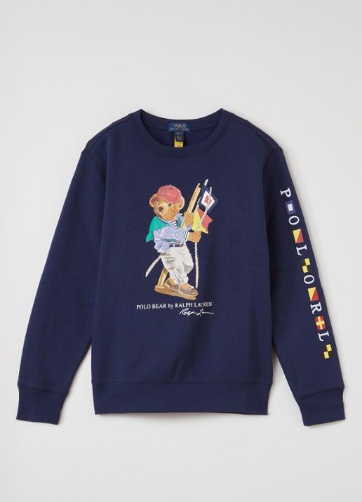 Ralph Lauren Sweater met print en logo