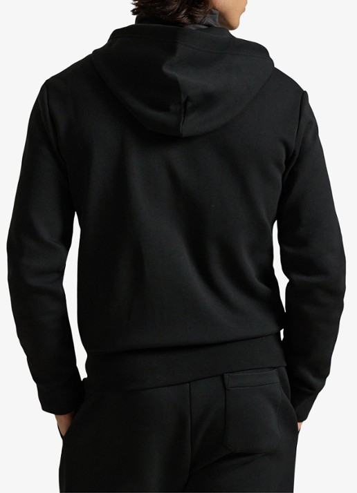Ralph Lauren Sweatvest met capuchon en logoborduring  - achterkant 5 polo black