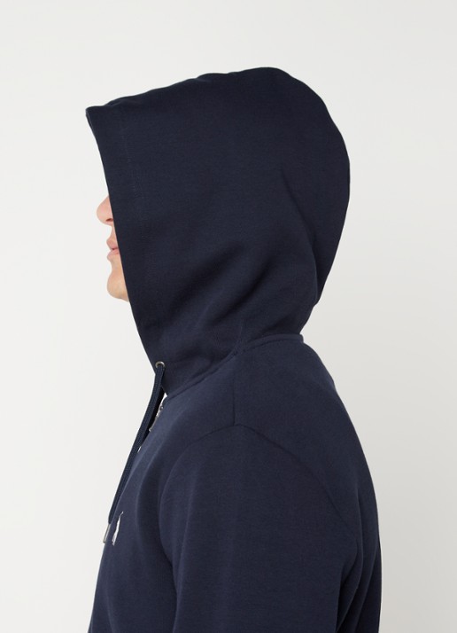 Ralph Lauren Sweatvest met capuchon en logoborduring  - detail 9 aviator navy