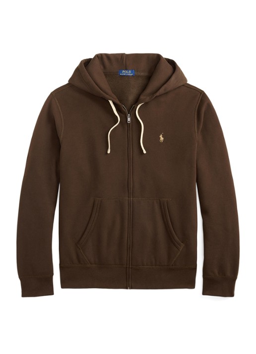 Ralph Lauren Sweatvest met logoborduring en capuchon