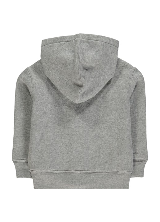 Ralph Lauren Sweatvest met logoborduring - achterkant 3 grijsmele