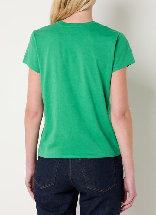 Ralph Lauren T-shirt met logo - achterkant groen