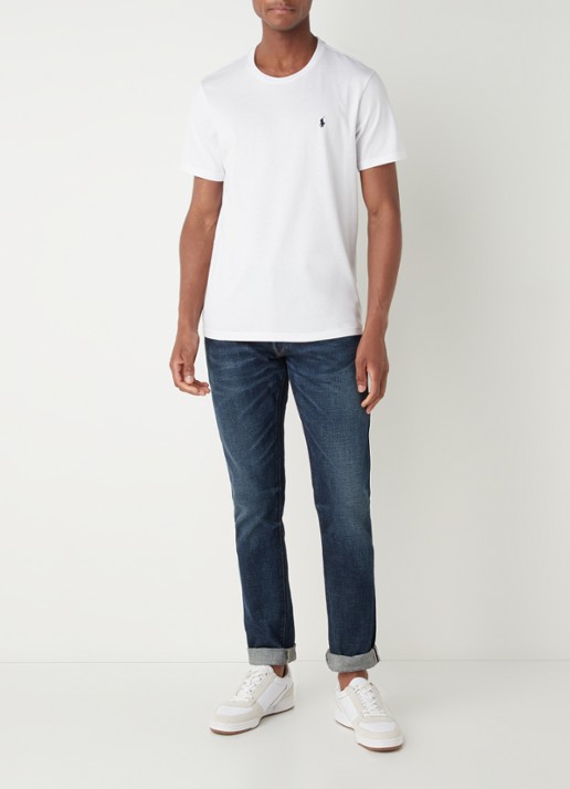 Ralph Lauren T-shirt met logo - voorkant 2 wit