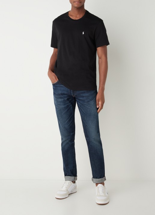 Ralph Lauren T-shirt met logo - voorkant 2 zwart