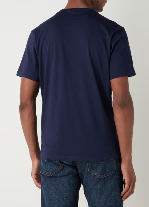 Ralph Lauren T-shirt met logo - achterkant donkerblauw